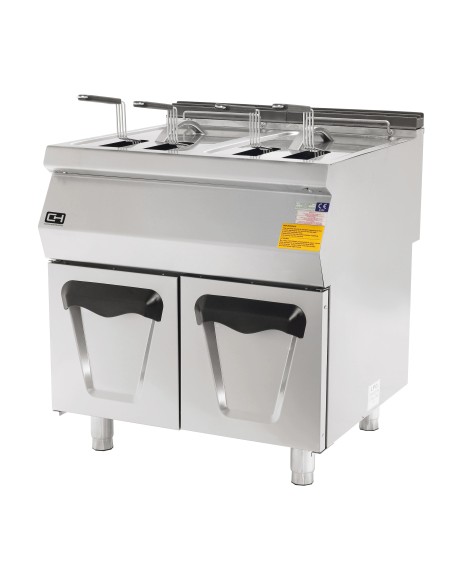 Freidora a Gas 16 + 16 L  EMPPLS7FG020 Línea 700 E|Hosteleria Negocios