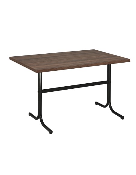 Mesa Interior Tablero de Melamina Nogal Plasencia NOG|Hosteleria negocios