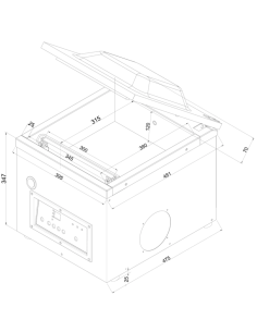 Envasadora de vacío  VAKSIC-10 E EDENOX 2