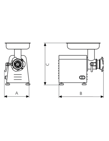 Picadora de Carne PI-22 M EDENOX
