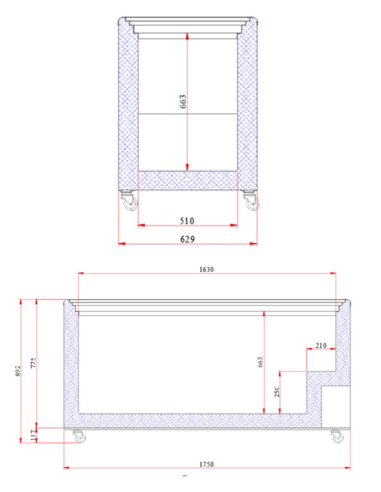 Arcon Congelador NLFG-550 EDENOX
