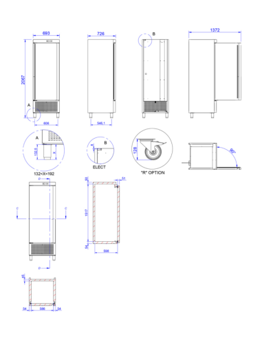Armario Refrigerado Pescados Edenox APPS-702 HC|Hosteleria Negocios