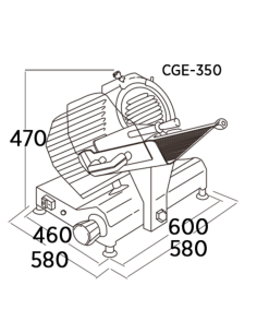 EDENOX Cortadora Profesional CGE-350 2