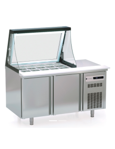 Mesa Preparación Coreco Gama 800 Cristal Elevable | Hostelería Negocios