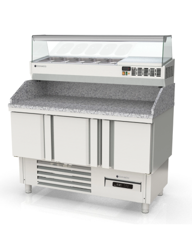 Mesa Pizza Refrigerada MFPP-140 CORECO|Hosteleria negocios