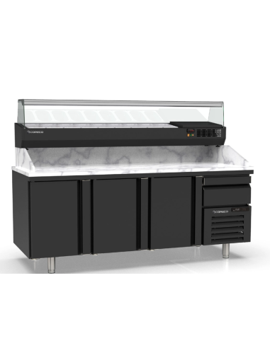 Mesa Refrigerada Pizza Coreco  MR80-210 | Hostelería Negocios