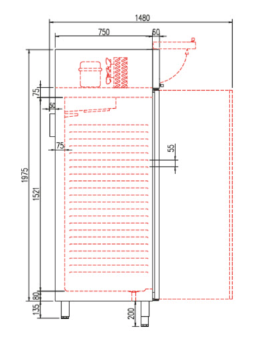 Armario Refrigerado CGN-1002 SPF CORECO♀4Hosteleria Negocio