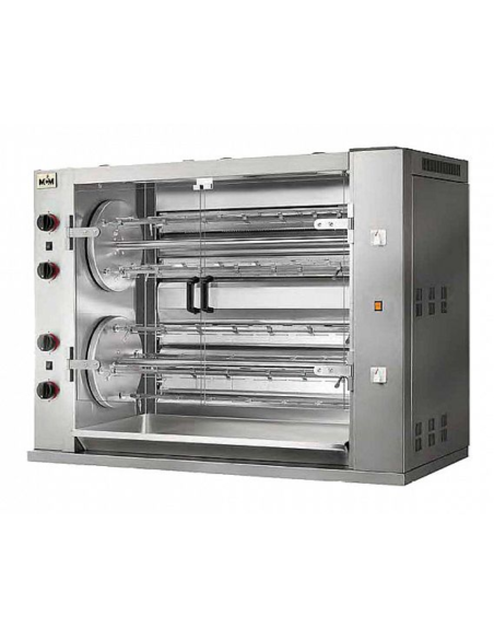 Asador de Pollos a Gas Multirotativo  8MR MCM|Hosteleria Negocios
