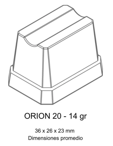 ITV Máquina de hielo ORION 20