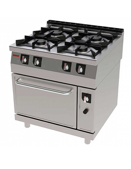 Cocina Gas con Horno 714 Serie 750 JEMI