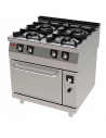 Cocina a Gas + Horno Serie 750 Efficient Line 714|Hosteleria Negocios