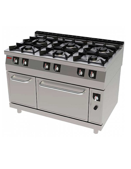 Cocina Gas con Horno 716 Serie 750 JEMI
