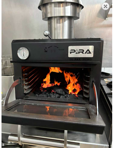 Horno de Brasa 50 BLACK AB PIRA|HosteleriaNegocios