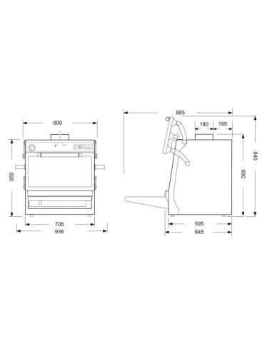 Horno de Brasa 70 LUX ED PIRA|HosteleriaNegocios