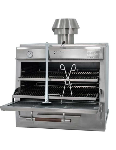 Horno de Brasa 90 Silver SD PIRA|HosteleriaNegocios