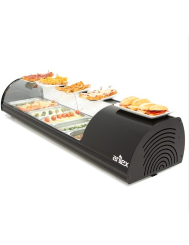 Vitrina refrigerada de Tapas 6VTL-NE ARILEX|hosteleria negocios