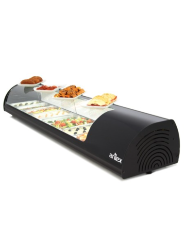 Vitrina Refrigerada Tapas 8VTL-NE ARILEX