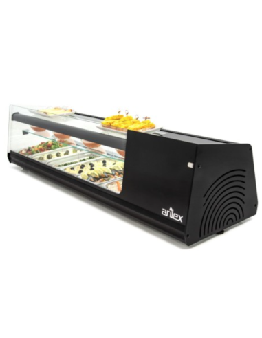 Vitrina Refrigerada Tapas  6VTG Triple ARILEX|Hosteleria Negocios