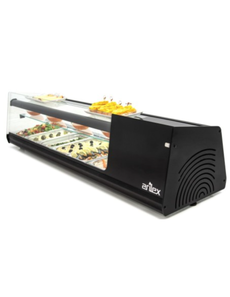 Vitrina Refrigerada Tapas Triple  6VTG-NE ARILEX