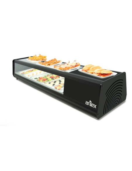 ARILEX Vitrina Refrigerada Tapas 4VTL PLANA