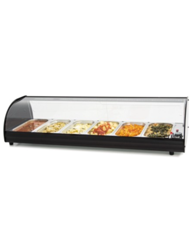 Vitrina caliente de Tapas 6CT ARILEX|Hosteleria negocios