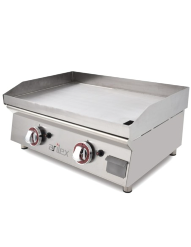 Plancha Gas de Acero Rectificado 60PGRN ARILEX|Hosteleria Negocios