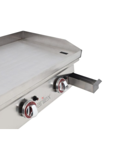 Plancha Gas de Acero Rectificado 60PGRN ARILEX|Hosteleria Negocios