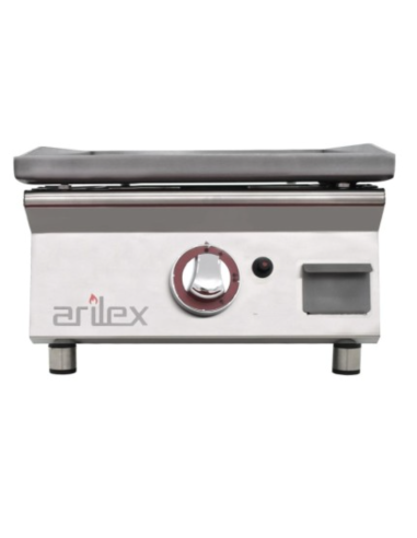 Plancha Gas de Acero Laminado 40PGLN ARILEX|Hosteleria Negocios
