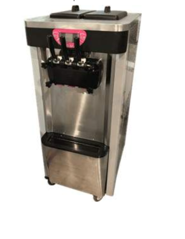 Máquina de Helados Soft de Pie 2 Sabores