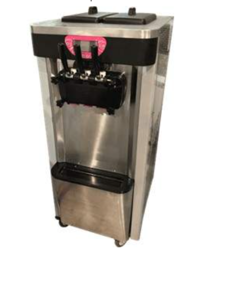 Máquina de Helados Soft de Pie 2 Sabores