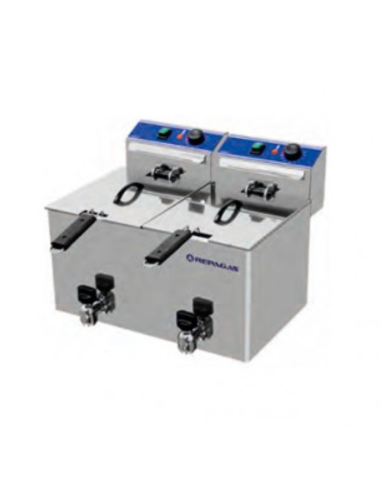 Freidora Eléctrica 10 L FES-10MP REPAGAS|Hosteleria Negocios
