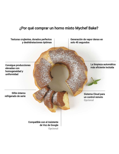 Horno Mixto Bake Pro 4 MYCHEF|Hosteleria Negocios