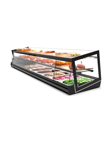 Vitrina Refrigerada de Tapas Kube 4 GN 1/3 VCKB4 SAYL|Hosteleria Negocios