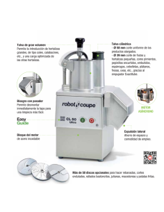 ROBOT COUPE Cortahortalizas CL 50-1V