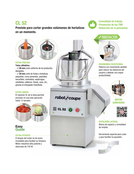ROBOT COUPE Corta Hortalizas CL 52 1V