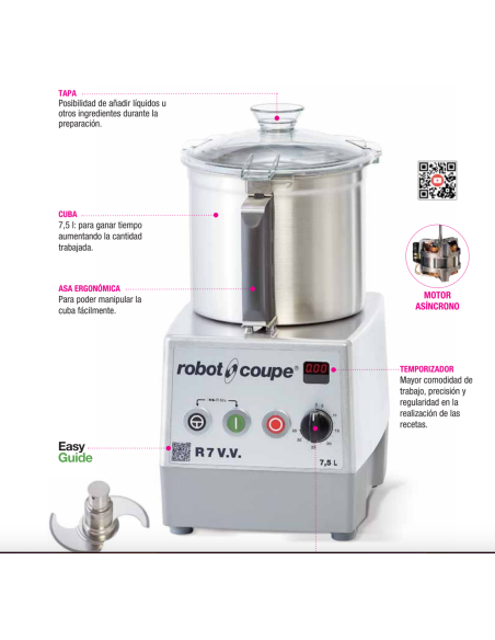 ROBOT COUPE Cutter de Mesa R4-2V
