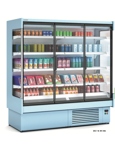 DOCRILUC Vitrina Mural Refrigerado DG1-DS1