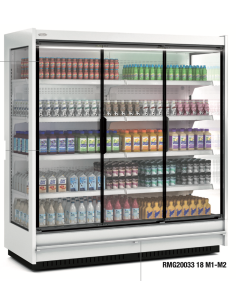 DOCRILUC Vitrina Mural Refrigerado RMG-RMS