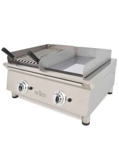 Fry top y Barbacoa  de Piedra 70FRYGCBN  ARILEX | Hosteleria Negocios