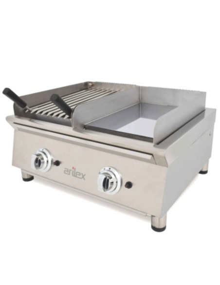 Fry top y Barbacoa  de Piedra 70FRYGCBN  ARILEX | Hosteleria Negocios