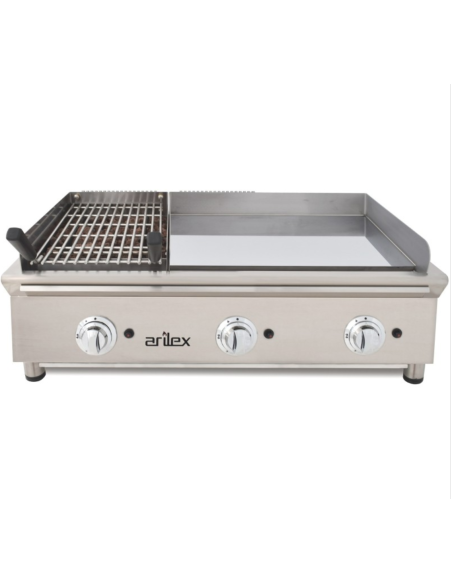 Fry Top Cromo Duro con Barbacoa Serie 600 Arilex | Hostelería Negocios