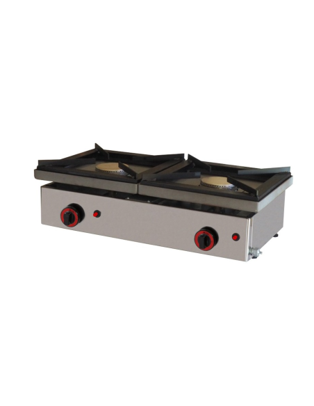 Cocina de sobremesa gas 2 fuegos ALMMCG70