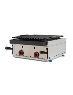 Barbacoa sobremesa gas 2 mandos 4 fuegos ALMB60