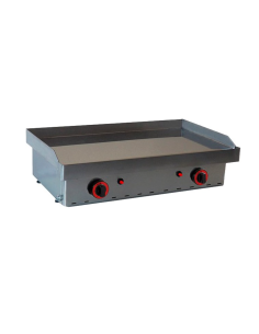 Plancha sobremesa gas 3 fuegos Cromo duro ALMPLGC80