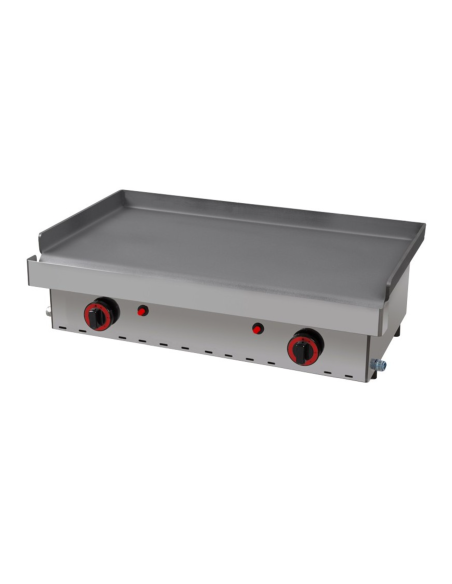 Plancha sobremesa gas 3 fuegos Acero laminado ALMPLGE100