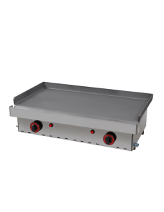 Plancha sobremesa gas 3 fuegos Acero laminado ALMPLGE80