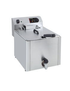 Freidora sobremesa eléctrica simple 10 litros grifo ALMFR10LTCG