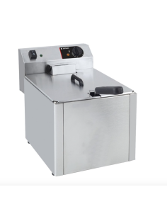 Freidora sobremesa eléctrica simple 10 litros grifo ALMFR10LMCG