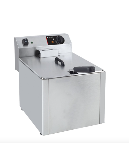 Freidora sobremesa eléctrica simple 10 litros grifo ALMFR10LMCG