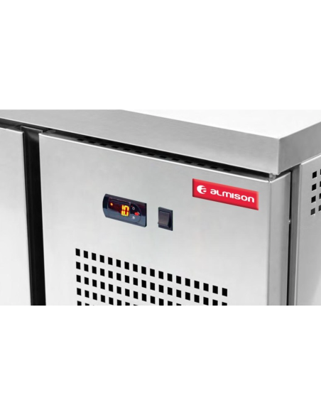 ALMISON Mesa snack refrigerada 3 puerta ciega ALMMSR-200